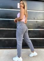 JEAN MOM RIGIDO GRIS NEVADO - Imagen 6