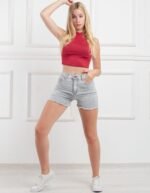 SHORTS ELASTIZADO GREY - Imagen 5