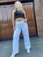 JEAN WIDE RIGIDO BLANCO - Imagen 6
