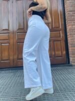 JEAN WIDE RIGIDO BLANCO - Imagen 3
