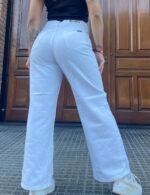 JEAN WIDE RIGIDO BLANCO - Imagen 2