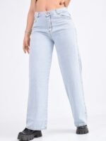 JEAN WIDE RIGIDO CELESTE NEVADO CLARO