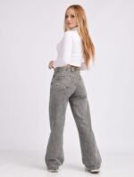 JEAN WIDE RIGIDO GRIS - Imagen 5