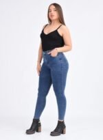 JEANS CLASICO RE- ELASTIZADO AZUL NEVADO - Imagen 5