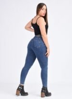 JEANS CLASICO RE- ELASTIZADO AZUL NEVADO - Imagen 6