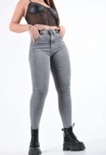 JEAN CLASICO ELASTIZADO GRIS CLARO - Imagen 4
