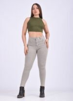 JEAN CLASICO ELASTIZADO GREY MATIZADO - Imagen 5