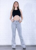 JEAN OXFORD ELASTIZADO GREY CLARITO BOTA DEFLECADO - Imagen 4