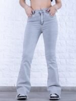 JEAN OXFORD ELASTIZADO GREY CLARITO BOTA DEFLECADO