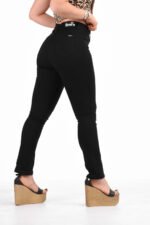 Jean Clásico Recto re-elastizado Negro - Imagen 3