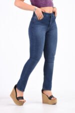 Jean Clásico Recto re-elastizado Azul - Imagen 3