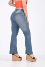 JEAN WIDE ELASTIZADO AZUL MATIZADO - Imagen 2