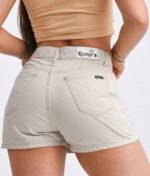 SHORT-POLLERA RÍGIDO BEIGE - Imagen 2