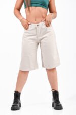 Bermuda Baggy Rígido Grey Clásico - Imagen 4