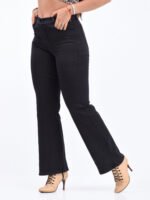 JEAN WIDE ELASTIZADO NEGRO