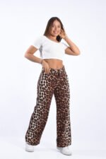 JEAN WIDE RIGIDO ANIMAL PRINT - Imagen 5