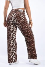 JEAN WIDE RIGIDO ANIMAL PRINT - Imagen 2