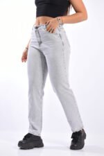 JEAN MOM RIGIDO GREY - Imagen 4