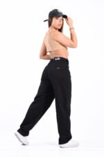 JEAN BAGGI RIGIDO NEGRO CON CINTURA REGULADORA - Imagen 8