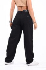 JEAN BAGGI RIGIDO NEGRO CON CINTURA REGULADORA - Imagen 2