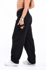 JEAN BAGGI RIGIDO NEGRO CON CINTURA REGULADORA - Imagen 5