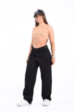 JEAN BAGGI RIGIDO NEGRO CON CINTURA REGULADORA - Imagen 6