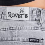 JEAN WIDE RIGIDO GREY CON CINTURA REGULADORA - Imagen 8