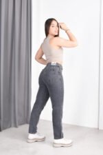 JEAN MOM RIGIDO GRIS - Imagen 6