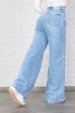 JEAN MEGA WIDE RIGIDO CELESTE - Imagen 2