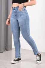 Jean Clásico Azul Recto re-elastizado Azul - Imagen 3