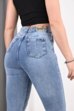 Jean Clásico Azul Recto re-elastizado Azul - Imagen 7