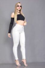 JEAN CLASICO RE-ELASTIZADO BEIGE - Imagen 4