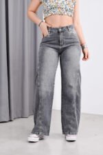 JEAN WIDE RIGIDO GRIS LOCALIZADO - Imagen 3