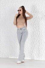JEAN OXFORD ELASTIZADO GREY CLARITO BOTA DEFLECADO - Imagen 3