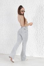 JEAN OXFORD ELASTIZADO GREY CLARITO BOTA DEFLECADO - Imagen 5