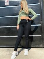 JEAN CLASICO ELASTIZADO NEGRO - Imagen 7