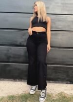 JEAN WIDE RIGIDO NEGRO - Imagen 5