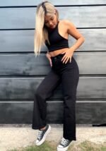 JEAN WIDE RIGIDO NEGRO - Imagen 6