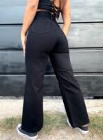 JEAN WIDE RIGIDO NEGRO - Imagen 2