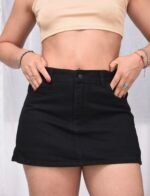 SHORT-POLLERA DOBLE NEGRO - Imagen 3
