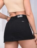 SHORT-POLLERA DOBLE NEGRO - Imagen 2