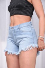 Short Rígido Celeste Playero - Imagen 3