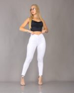 Jean Clásico Elastizado Blanco - Imagen 3