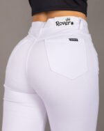 Jean Clásico Elastizado Blanco - Imagen 4