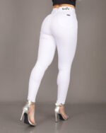 Jean Clásico Elastizado Blanco - Imagen 2