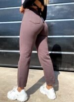 JEAN MOM RIGIDO CHOCOLATE - Imagen 6