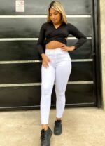 JEAN RE-ELASTIZADO BLANCO - Imagen 5