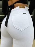 JEAN RE-ELASTIZADO BLANCO - Imagen 3