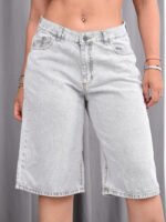 BERMUDA BAGGY RÍGIDO GREY