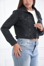 CAMPERA RÍGIDO GRIS LOCALIZADO